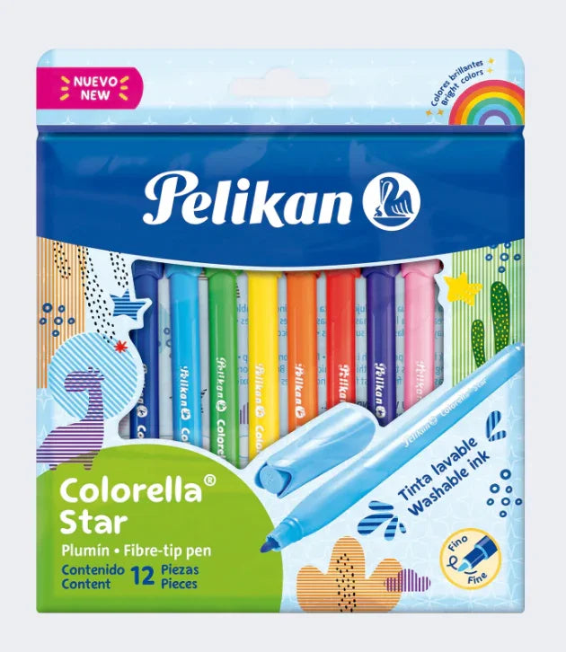 Marcadores Pelikan® Borrables x12 - Kindiu