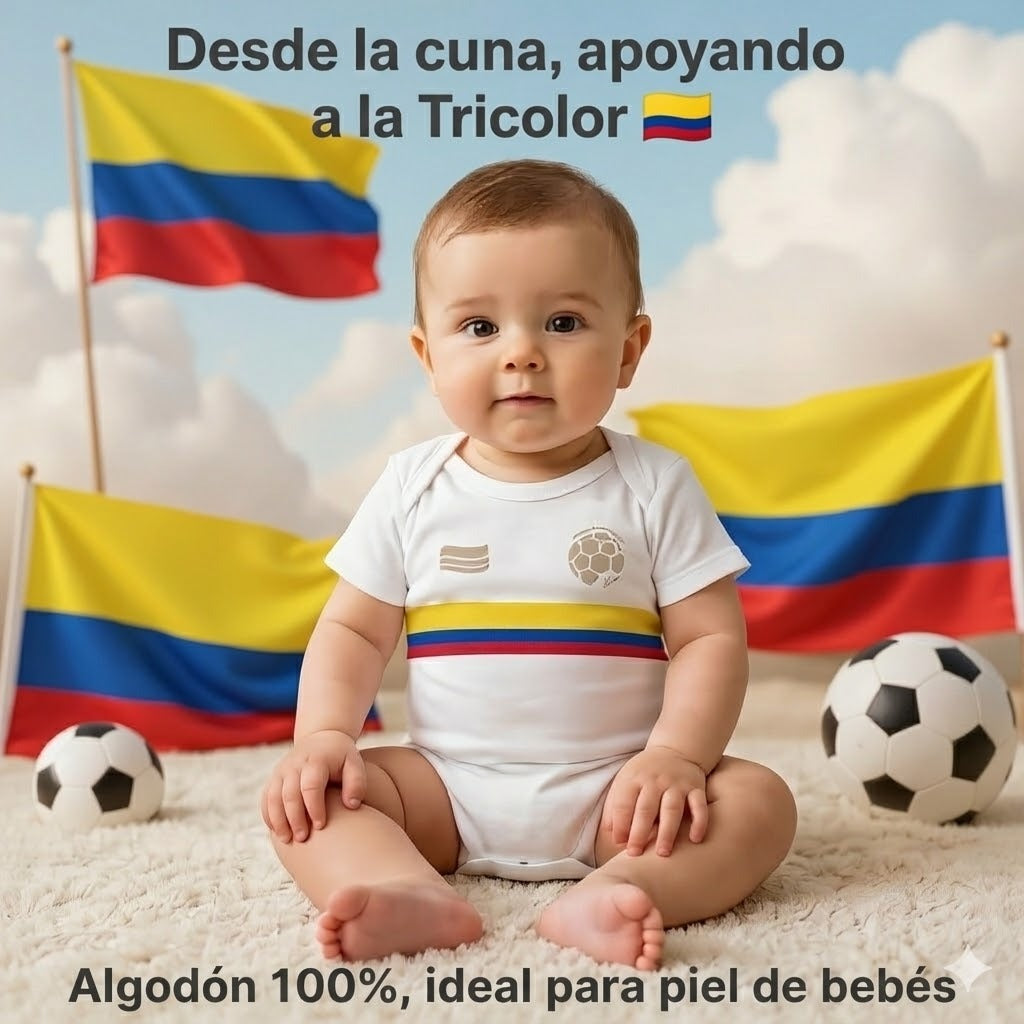 Body Tricolor Bebé – Pasión desde la Cuna