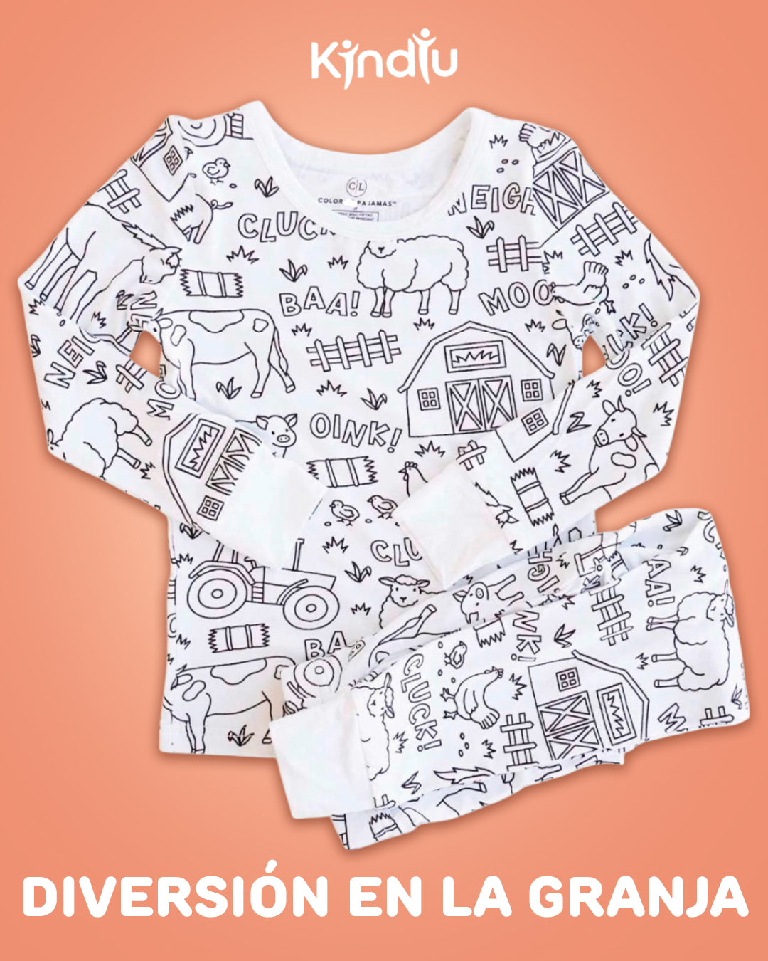 Pijamas Re-creativas Coloreables