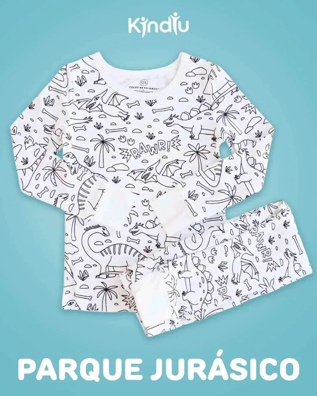 Pijama Re-Creativa Coloreable: Incluye Marcadores Pelikan